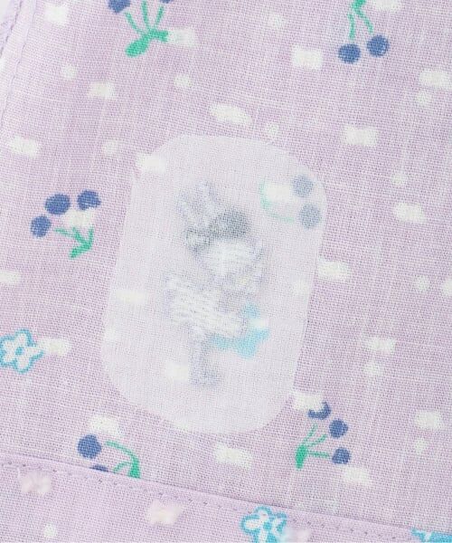 KP / ケーピー ミニ丈・ひざ丈ワンピース | 先染チェック×ドビー織プリント ワンピース | 詳細6