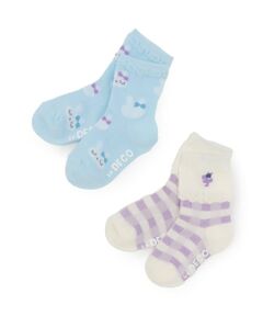 KP / ケーピー ソックス | mimiちゃん クルーソックス 【2足組】