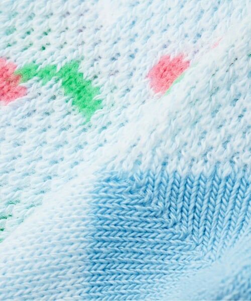 KP / ケーピー ソックス | チェリー総柄 スニーカーソックス 【COOLMAX】 | 詳細3