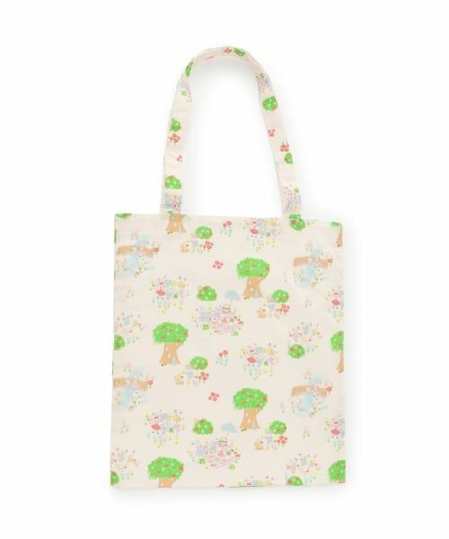 KP / ケーピー トートバッグ | ローン総柄プリント バッグ | 詳細1