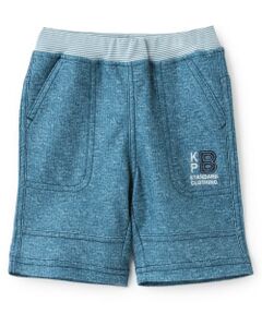 KP / ケーピー ショート・ハーフ・半端丈パンツ | ドライメッシュ デニムプリント ハーフパンツ