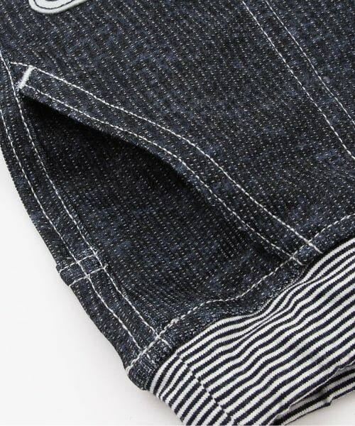 KP / ケーピー ショート・ハーフ・半端丈パンツ | ドライメッシュ デニムプリント ハーフパンツ | 詳細3