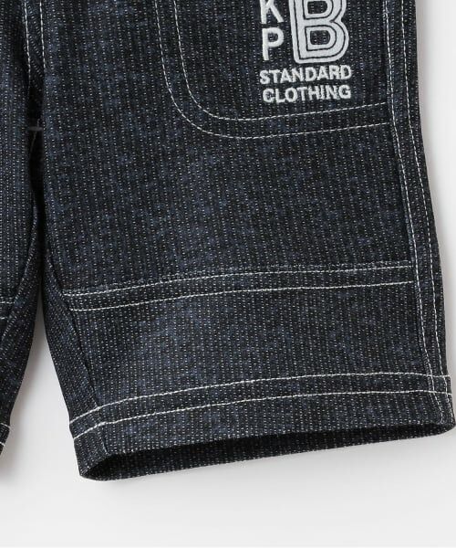 KP / ケーピー ショート・ハーフ・半端丈パンツ | ドライメッシュ デニムプリント ハーフパンツ | 詳細4