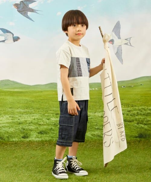 KP / ケーピー ショート・ハーフ・半端丈パンツ | デニム カーゴハーフパンツ | 詳細13