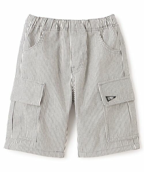 KP / ケーピー ショート・ハーフ・半端丈パンツ | デニム ハーフパンツ（オフ ホワイト）