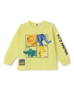 KP / ケーピー Tシャツ | 【GOOD PRICE】 アニマルモチーフプリント長袖Tシャツ