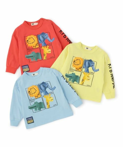 KP / ケーピー Tシャツ | 【GOOD PRICE】 アニマルモチーフプリント長袖Tシャツ | 詳細7