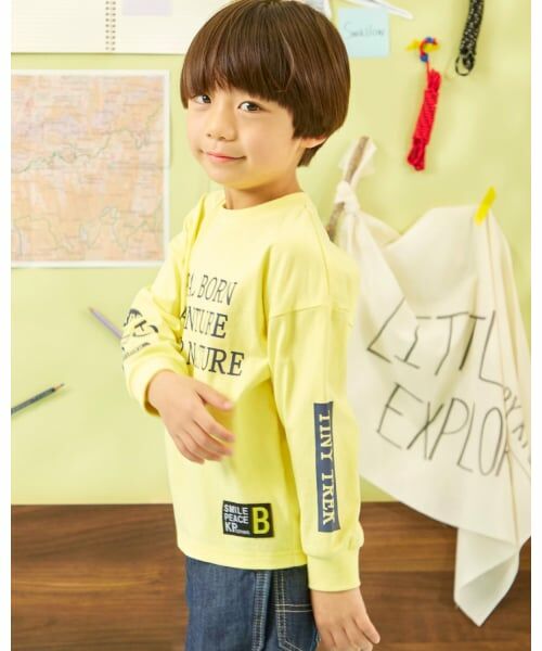 KP / ケーピー Tシャツ | 【GOOD PRICE】 ロゴプリント長袖Tシャツ | 詳細12