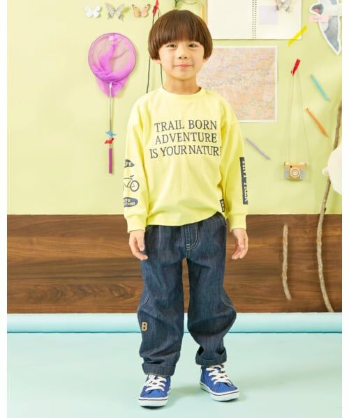 KP / ケーピー Tシャツ | 【GOOD PRICE】 ロゴプリント長袖Tシャツ | 詳細13