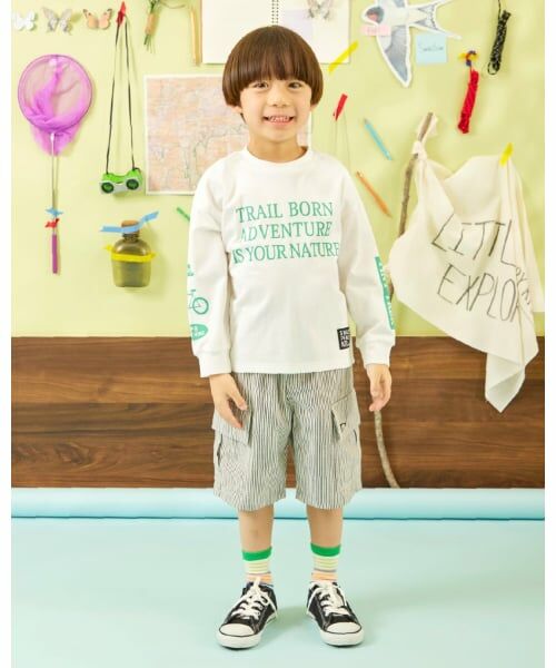 KP / ケーピー Tシャツ | 【GOOD PRICE】 ロゴプリント長袖Tシャツ | 詳細16