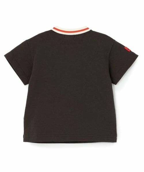 KP / ケーピー Tシャツ | ハンド刺しゅう風 半袖Tシャツ | 詳細1