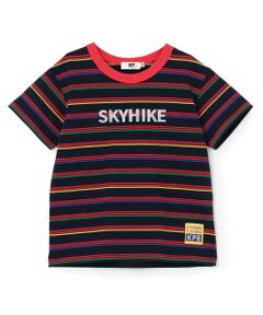 KP / ケーピー Tシャツ | マルチボーダー半袖Tシャツ