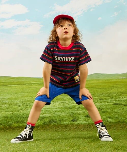 KP / ケーピー Tシャツ | マルチボーダー半袖Tシャツ | 詳細11