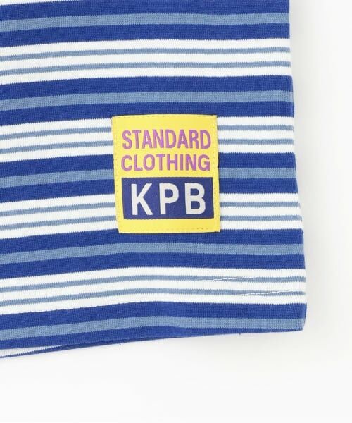 KP / ケーピー Tシャツ | マルチボーダー半袖Tシャツ | 詳細4
