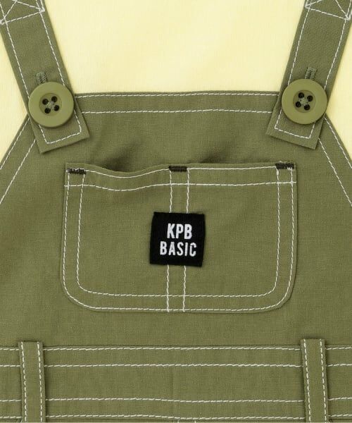 KP / ケーピー Tシャツ | オーバーオール風 半袖Tシャツ | 詳細4