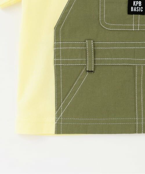 KP / ケーピー Tシャツ | オーバーオール風 半袖Tシャツ | 詳細5