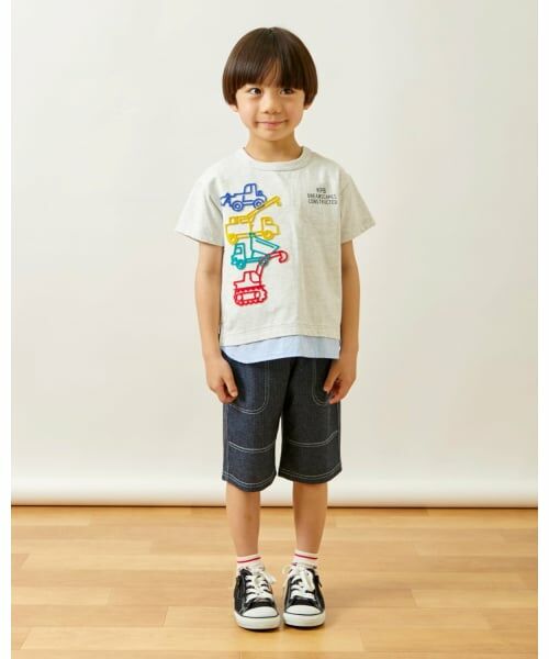 KP / ケーピー Tシャツ | 働く車 半袖Tシャツ | 詳細13