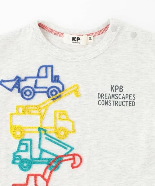 KP / ケーピー Tシャツ | 働く車 半袖Tシャツ | 詳細2
