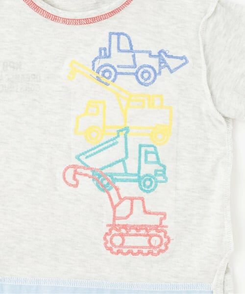 KP / ケーピー Tシャツ | 働く車 半袖Tシャツ | 詳細5