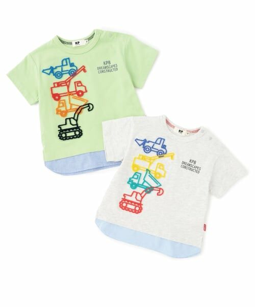 KP / ケーピー Tシャツ | 働く車 半袖Tシャツ | 詳細7