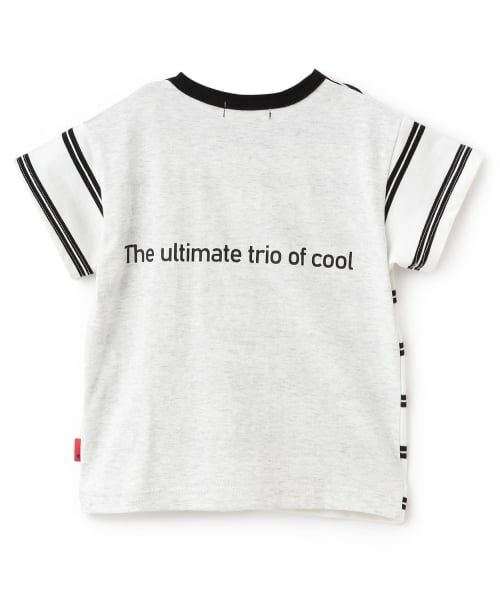 KP / ケーピー Tシャツ | ワッペン ボーダーＴシャツ | 詳細1