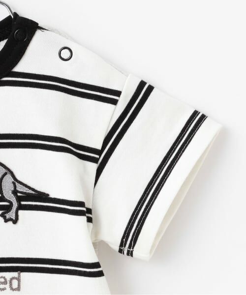 KP / ケーピー Tシャツ | ワッペン ボーダーＴシャツ | 詳細3