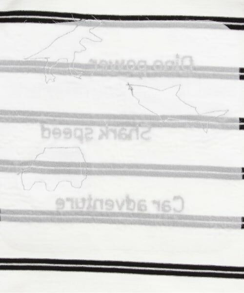 KP / ケーピー Tシャツ | ワッペン ボーダーＴシャツ | 詳細4