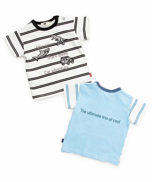 KP / ケーピー Tシャツ | ワッペン ボーダーＴシャツ | 詳細8