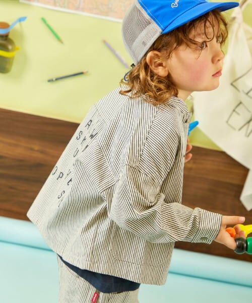 KP / ケーピー ブルゾン | バンドカラー デニムジャケット | 詳細15