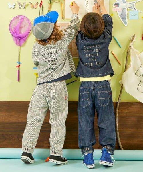 KP / ケーピー ブルゾン | バンドカラー デニムジャケット | 詳細17