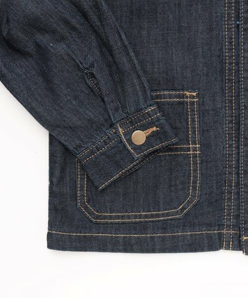 KP / ケーピー ブルゾン | バンドカラー デニムジャケット | 詳細3