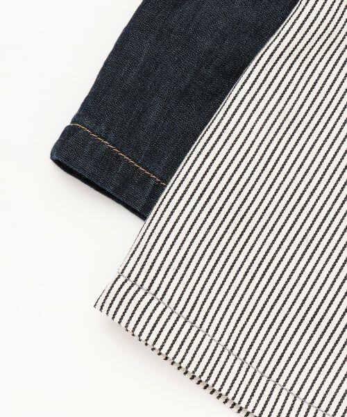 KP / ケーピー ブルゾン | バンドカラー デニムジャケット | 詳細6