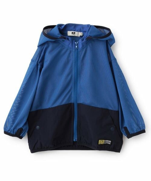 KP / ケーピー ブルゾン | メッシュ ジャケット（ブルー）