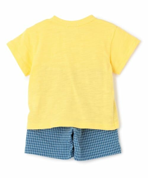 KP / ケーピー Tシャツ | 車T×チェックハーフパンツ セット | 詳細1