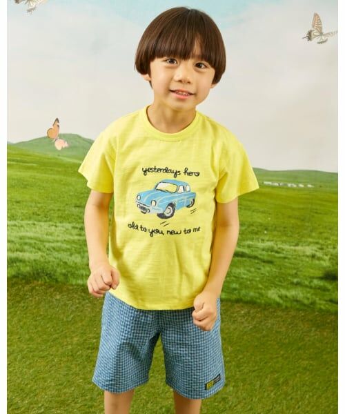 KP / ケーピー その他トップス | 車T×チェックハーフパンツ セット | 詳細23