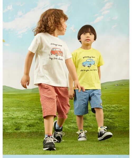 KP / ケーピー その他トップス | 車T×チェックハーフパンツ セット | 詳細25