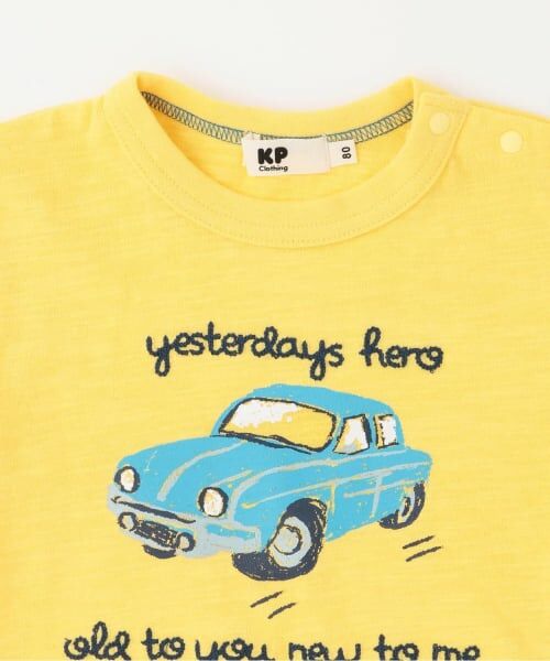 KP / ケーピー Tシャツ | 車T×チェックハーフパンツ セット | 詳細3