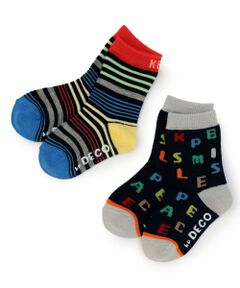 KP / ケーピー ソックス | クルーソックス 【2足組】