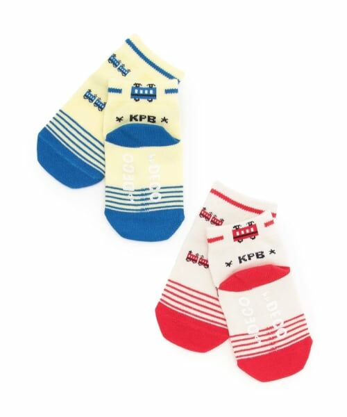 KP / ケーピー ソックス | 電車柄 スニーカー丈ソックス | 詳細4