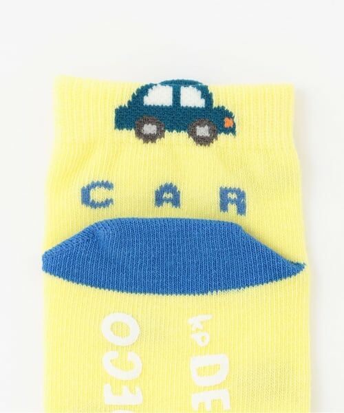 KP / ケーピー ソックス | 車柄 スニーカー丈ソックス | 詳細2