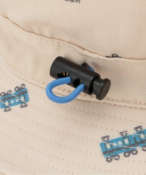 KP / ケーピー ハット | 電車総柄プリント 日除け付きハット | 詳細3