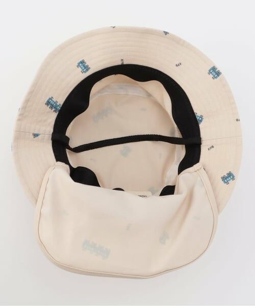 KP / ケーピー ハット | 電車総柄プリント 日除け付きハット | 詳細6