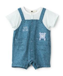 KP / ケーピー ロンパース | レイヤード風 ショートオール