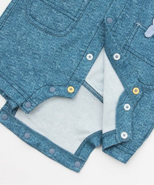 KP / ケーピー ロンパース | レイヤード風 ショートオール | 詳細7