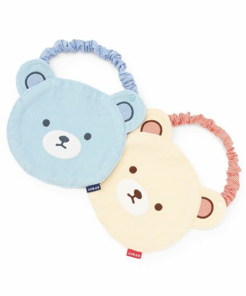 KP / ケーピー スタイ・ビブ | くま顔 スタイ | 詳細4