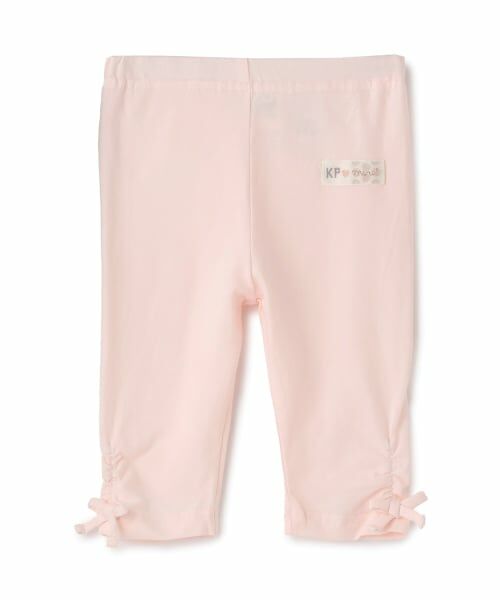 KP / ケーピー レギンス・スパッツ | ベア天竺 スパッツ 6分丈（ピンク）