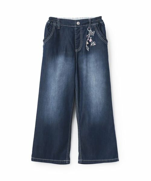 KP / ケーピー その他パンツ | 【冷感デニム】 ロングパンツ（紺）