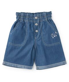 KP / ケーピー ショート・ハーフ・半端丈パンツ | カラーデニム バミューダパンツ