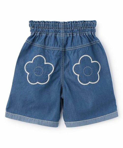 KP / ケーピー ショート・ハーフ・半端丈パンツ | カラーデニム バミューダパンツ | 詳細1