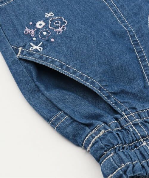 KP / ケーピー ショート・ハーフ・半端丈パンツ | カラーデニム バミューダパンツ | 詳細3